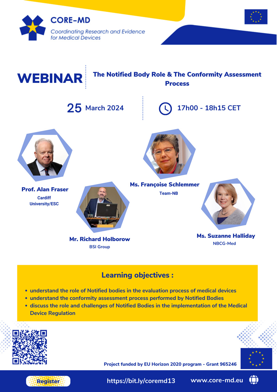WEBINAR: The Notified Body Role & The Conformity Assessment Process